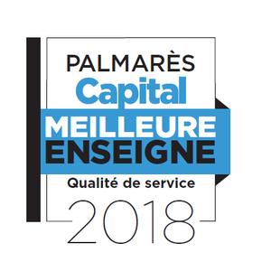 Palmarès CAPITAL - Meilleure enseigne 2018
